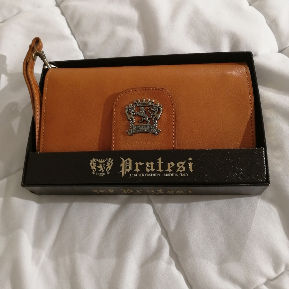 Pratesi Leather Wallet Made in Italy